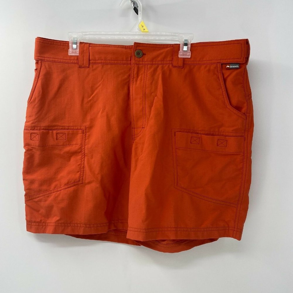 Simms High Water Shorts Spiced Coral sz XL NWOT